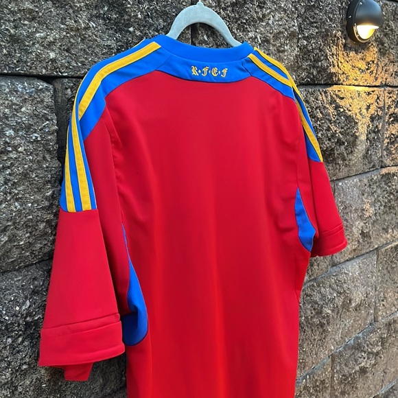 VINTAGE Authentic adidas Spain 2011 Home Jersey - Men's Large - Picture 11 of 11
